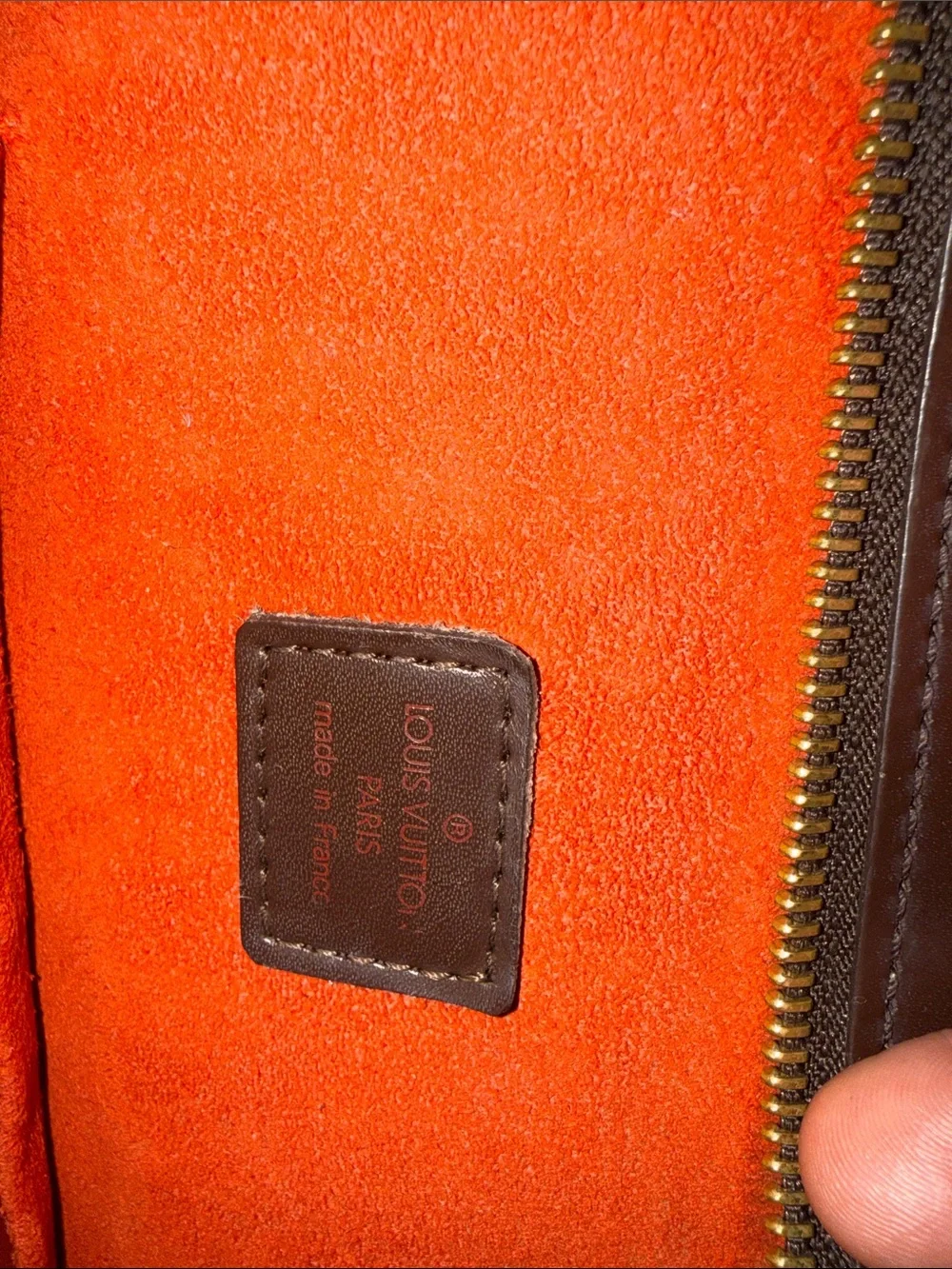 Louis Vuitton Brown Damier Canvas Briefcase Tote